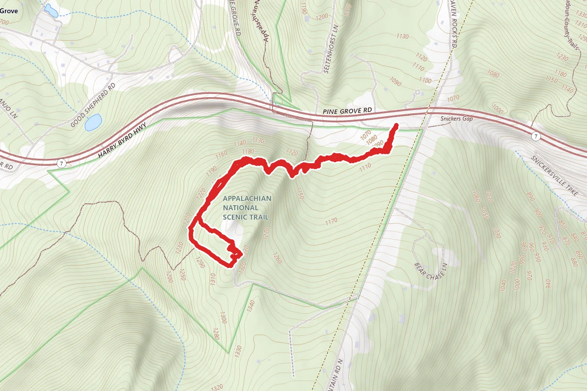 Bear's Den Park Trail