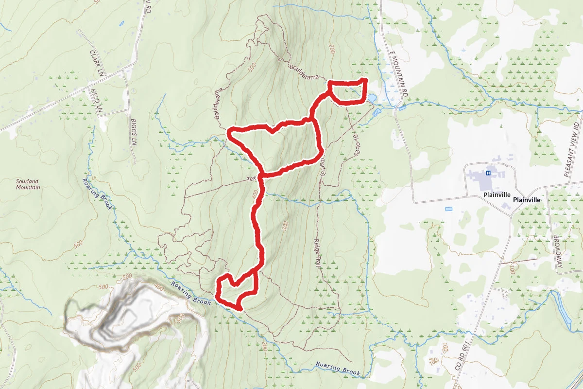 Sourland Mountain Ridge Inner Loop Trail