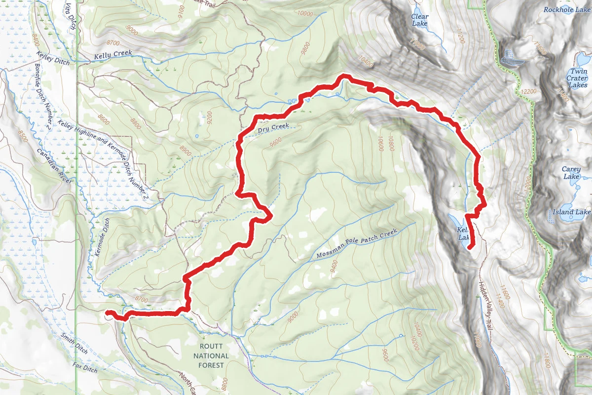 Kelly Lake Trail
