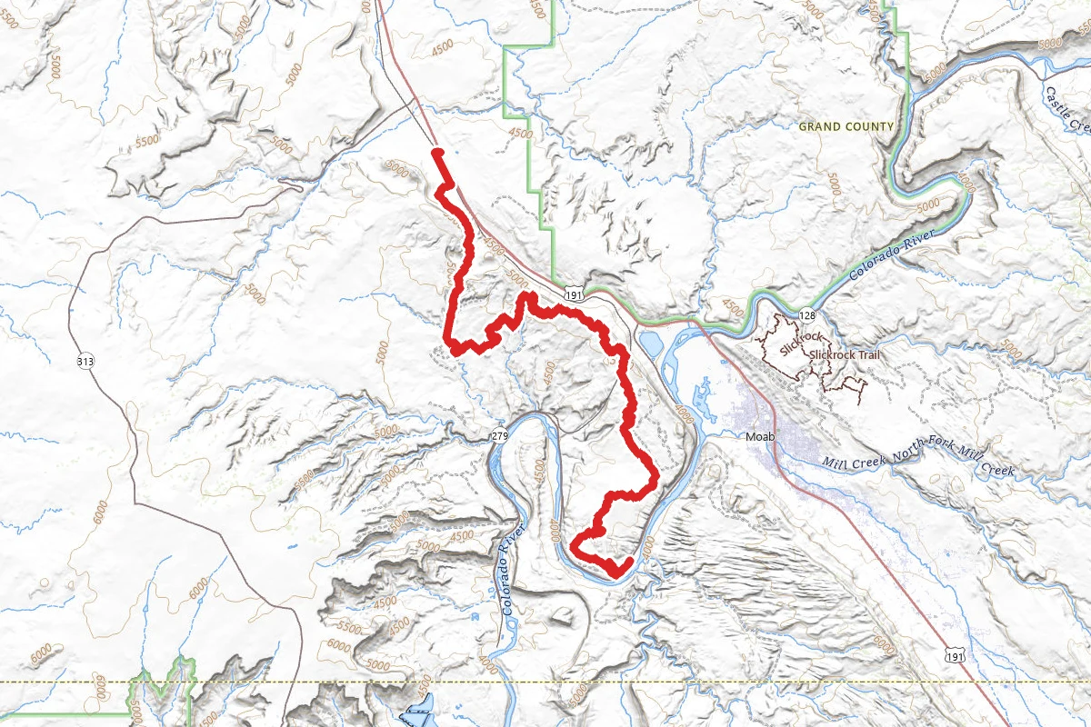 Posion Spider and Golden Spike OHV Trail