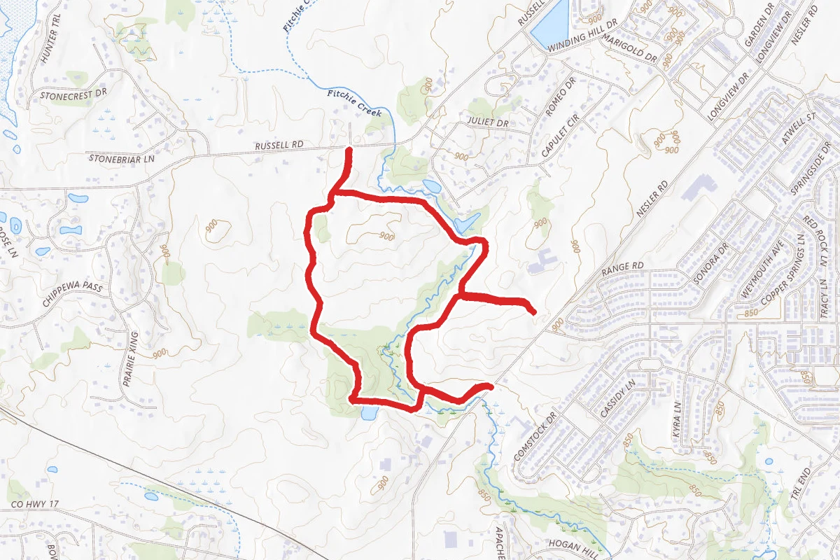 Fitchie Creek Forest Preserve Loop