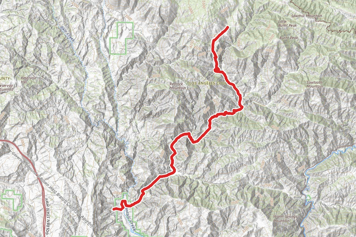 Fish Canyon Trail to Atmore Meadows