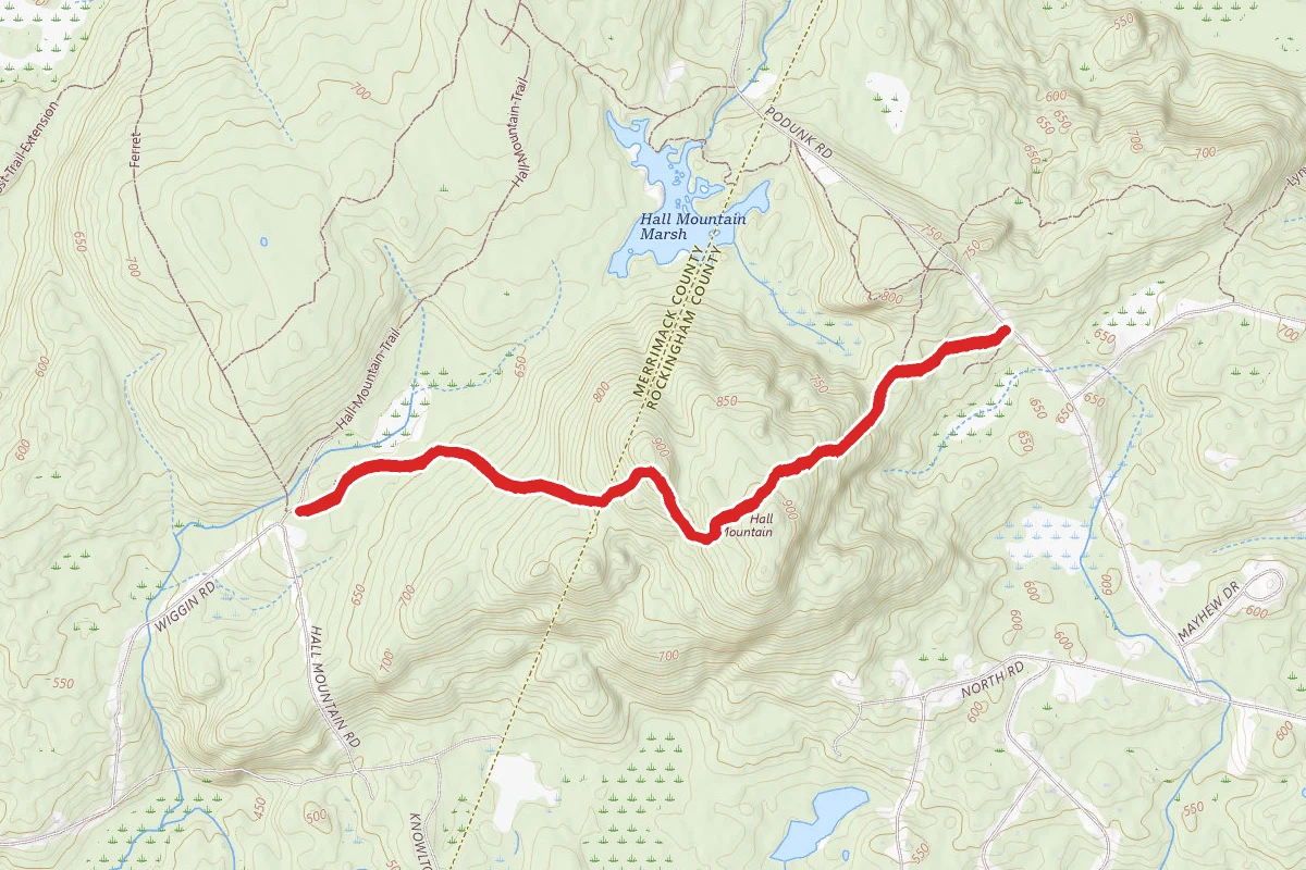 Hall Mountain Trail