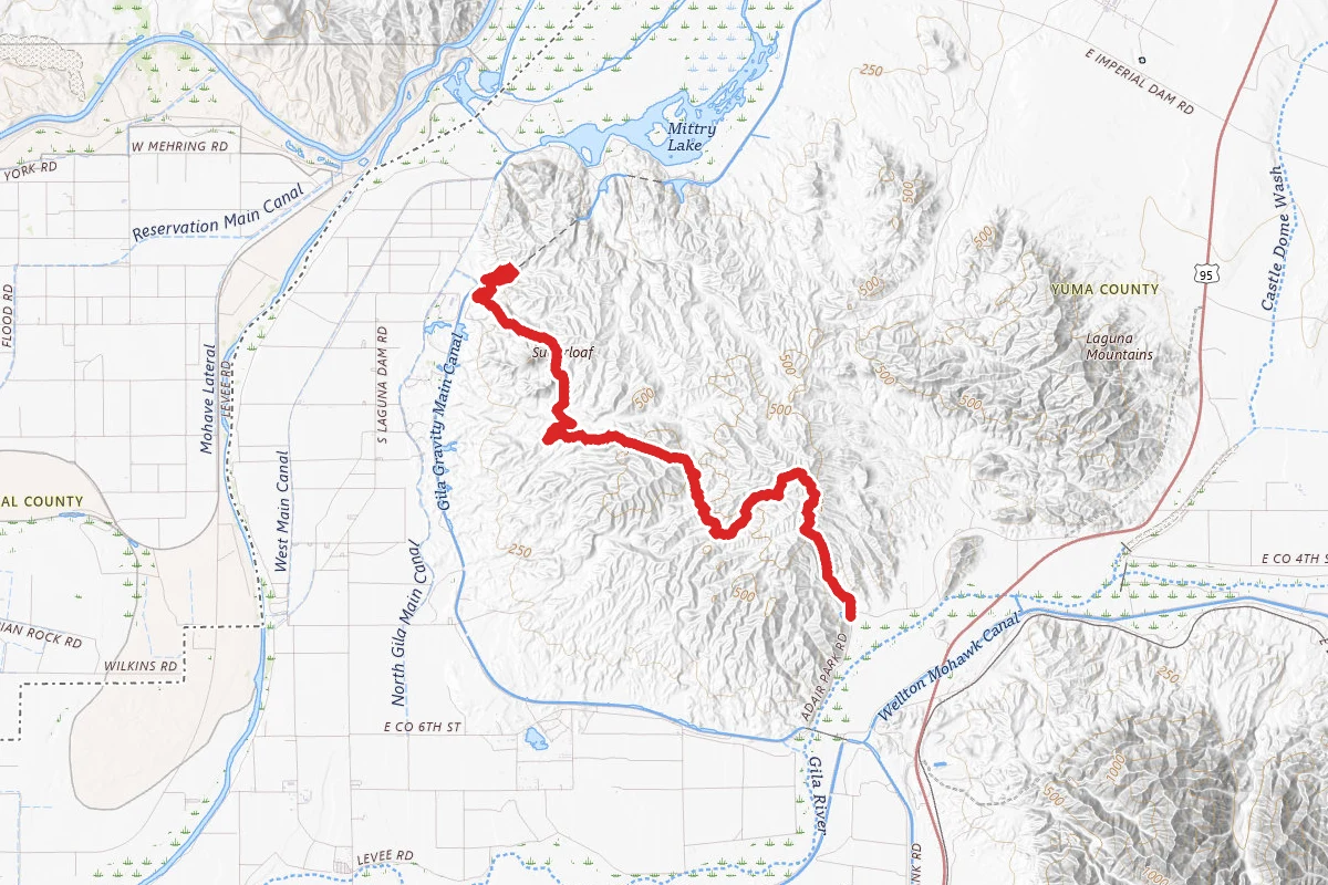 Laguna Mountain Ridge Trail