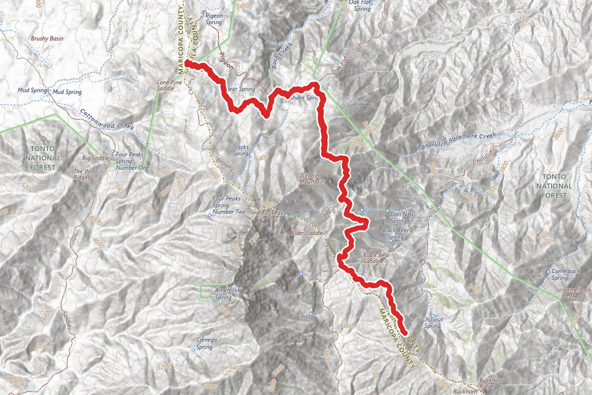 Four Peaks Trail