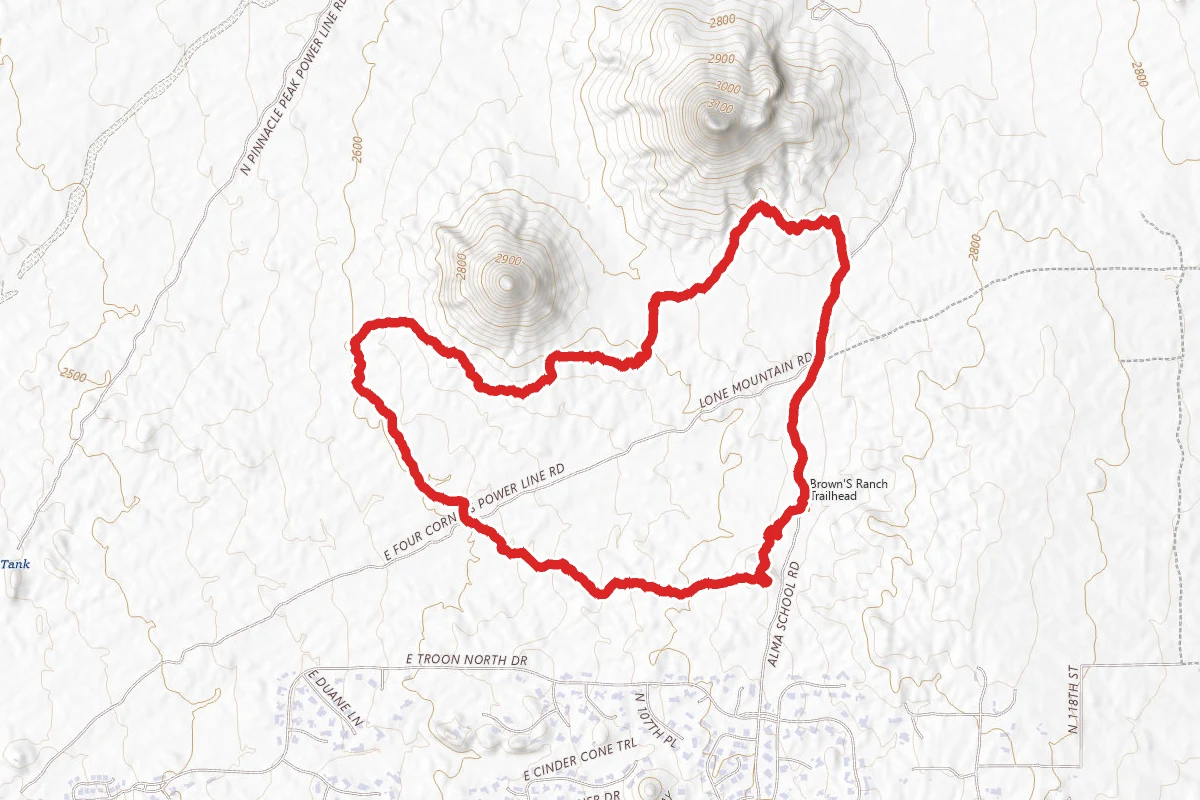 Hackamore Trail Loop