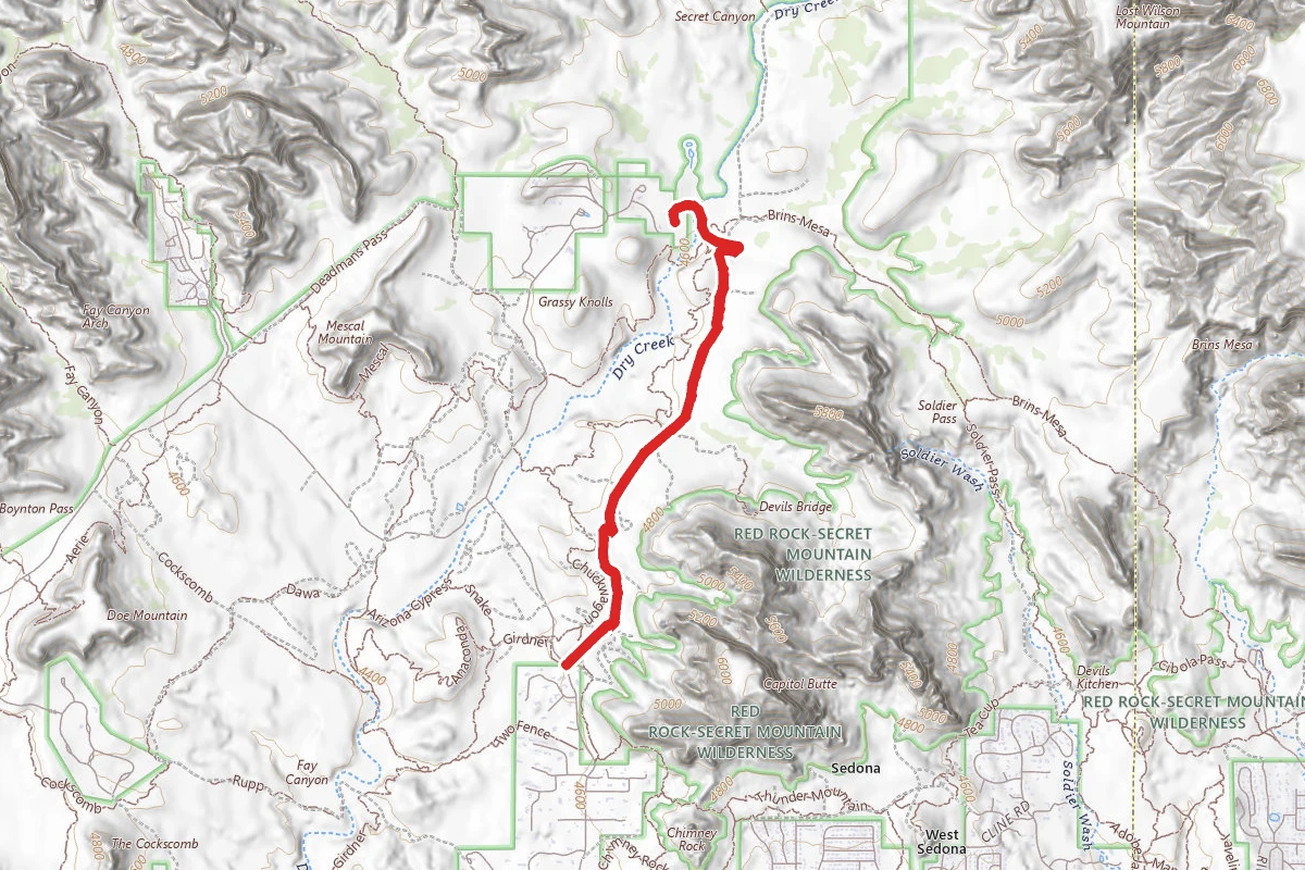 Van Deren Cabin OHV Trail