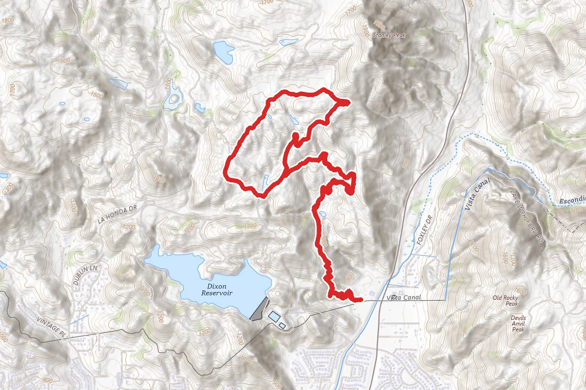 Sage Trail to Coyote Run Trail