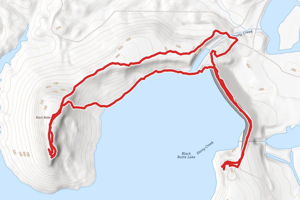 Black Butte Lake Trail