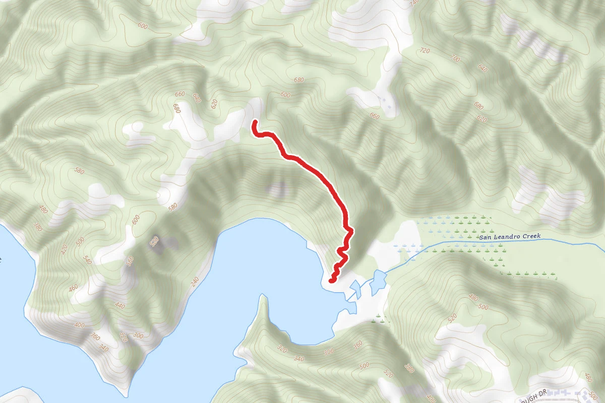 Lake Chabot via Huck’s Trail