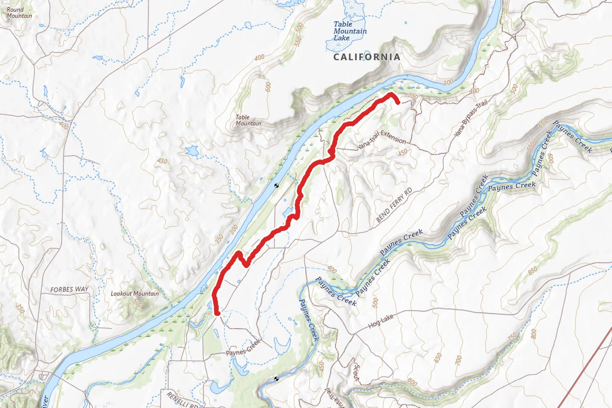 Upper Yana Trail