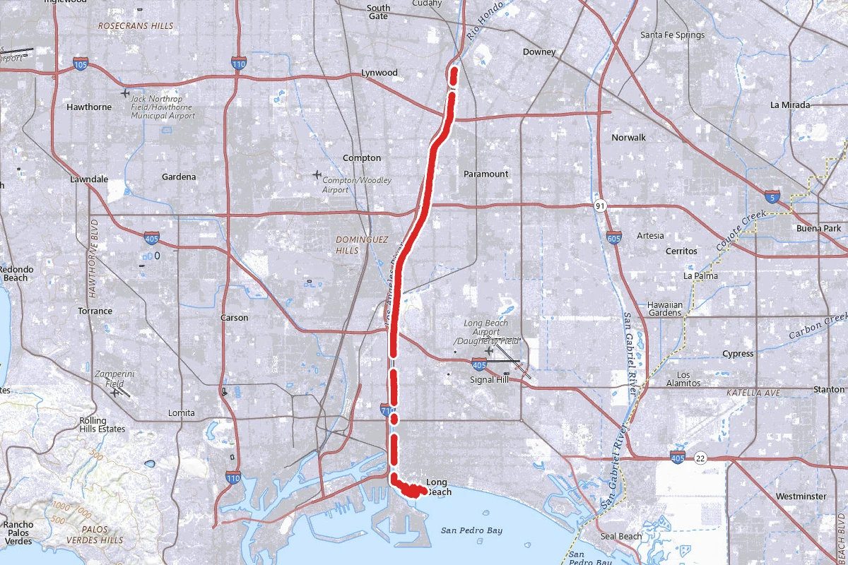 The Los Angeles Bikeway