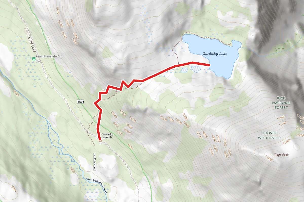 Gardisky Lake Trail