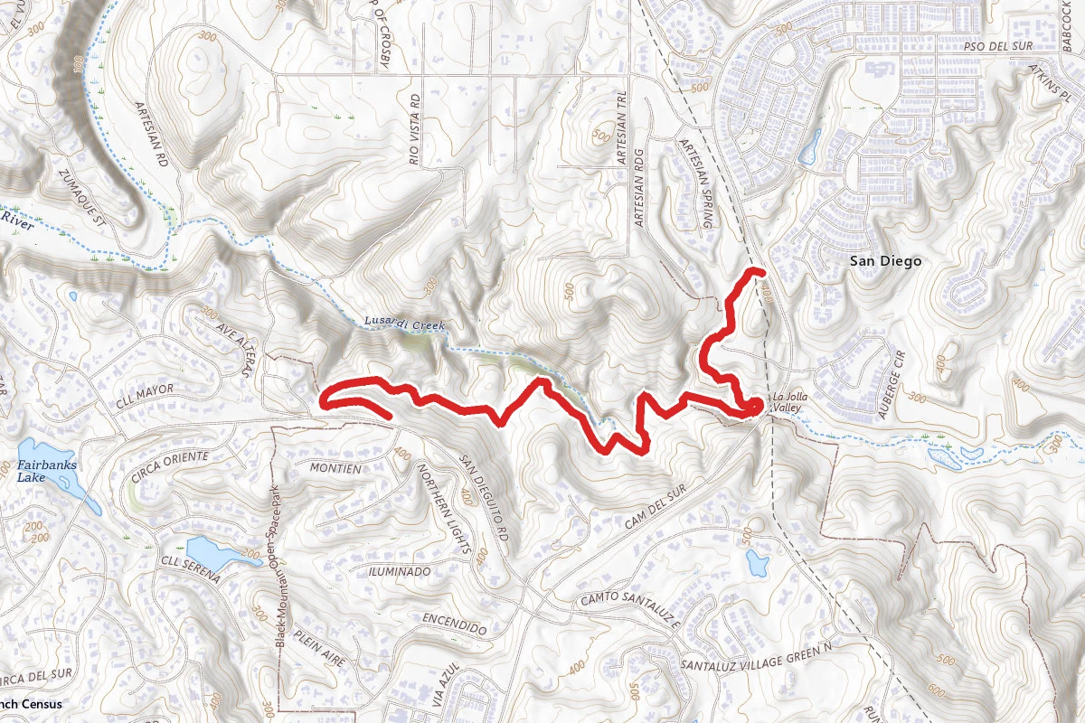 Lusardi Creek Short Trail