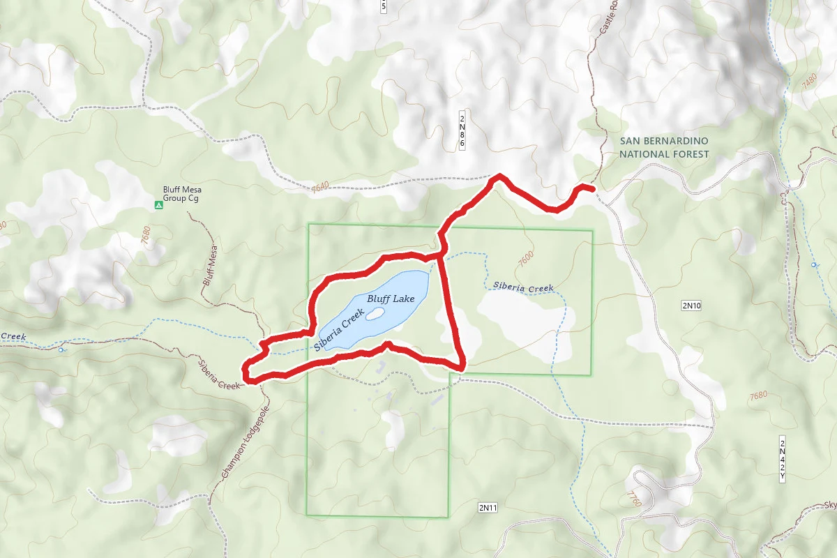 Bluff Lake Reserve Loop