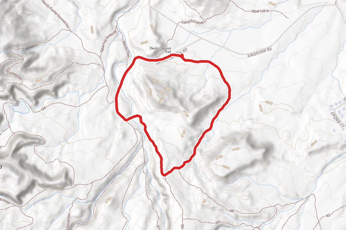 Sadie's Trail and Devil's Canyon Loop