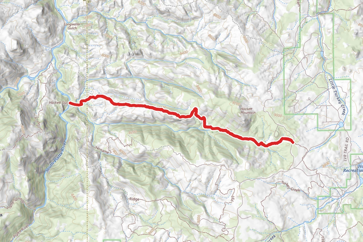 Hackett Gulch OHV Trail