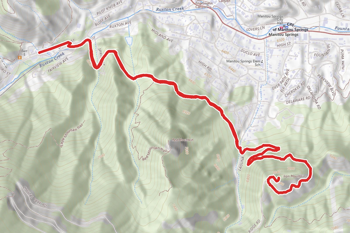Iron Mountain via Intemann Trail