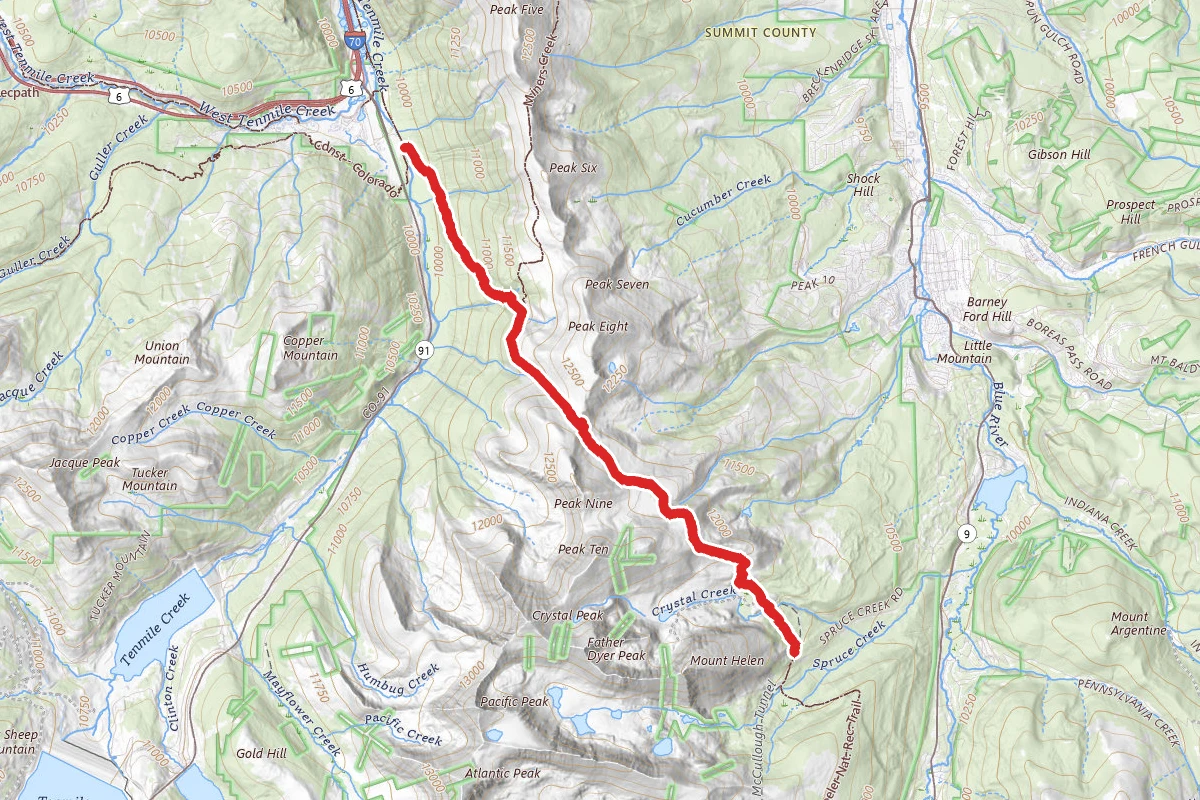 Wheeler Pass Trail