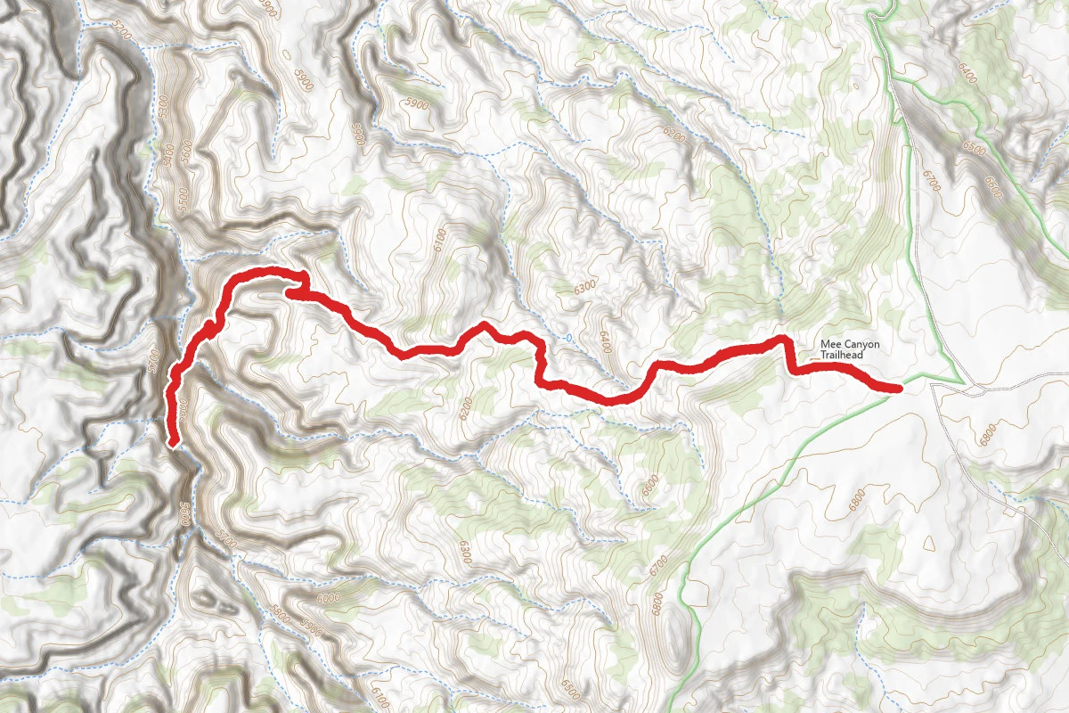Mee Canyon Trail
