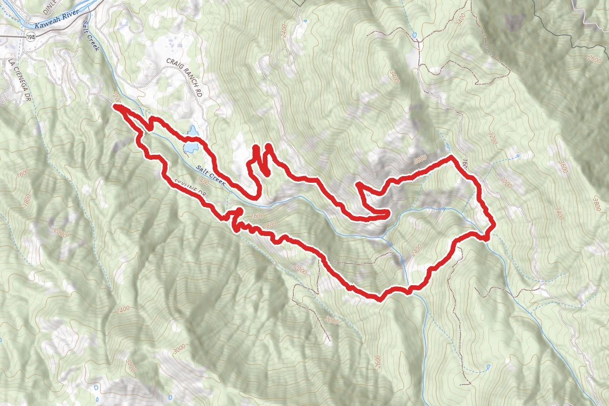 Skyline Loop and Salt Creek Falls
