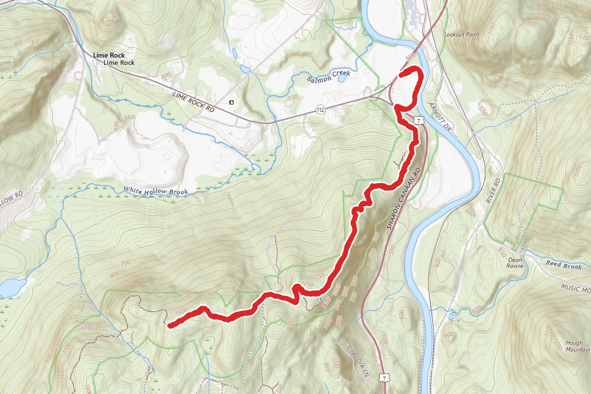Sharon Mountain via Appalachian Trail