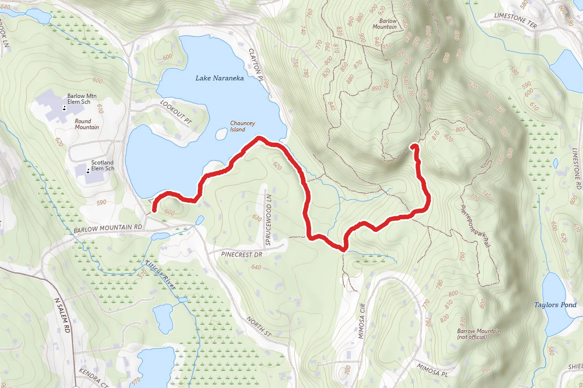 White Trail to Barlow Mountain