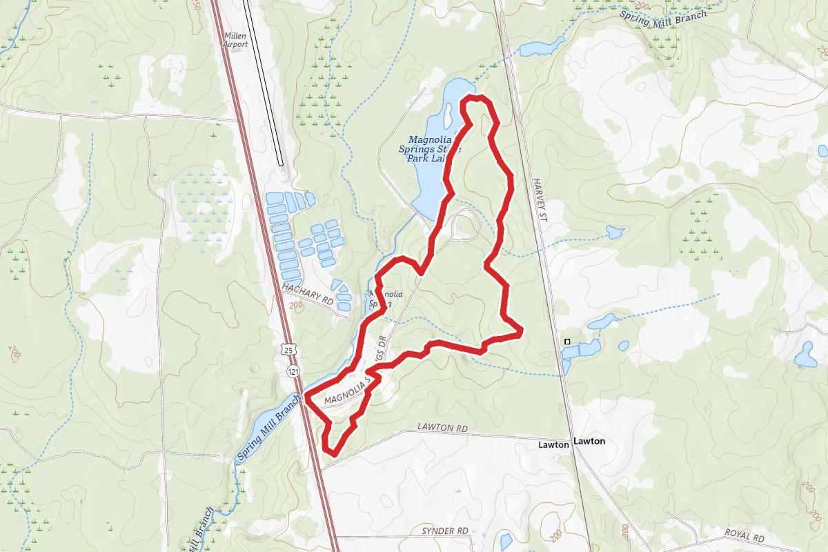 Magnolia Springs Loop Trail