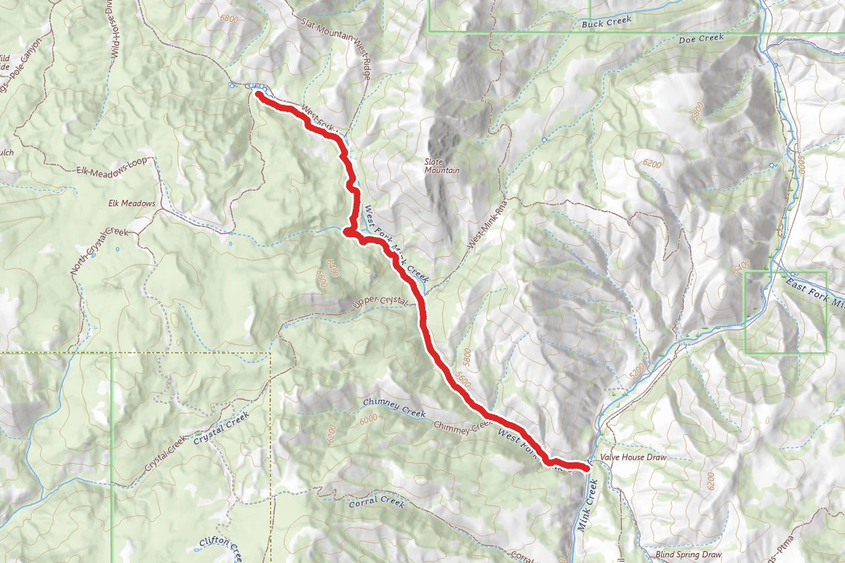 West Fork Mink Creek