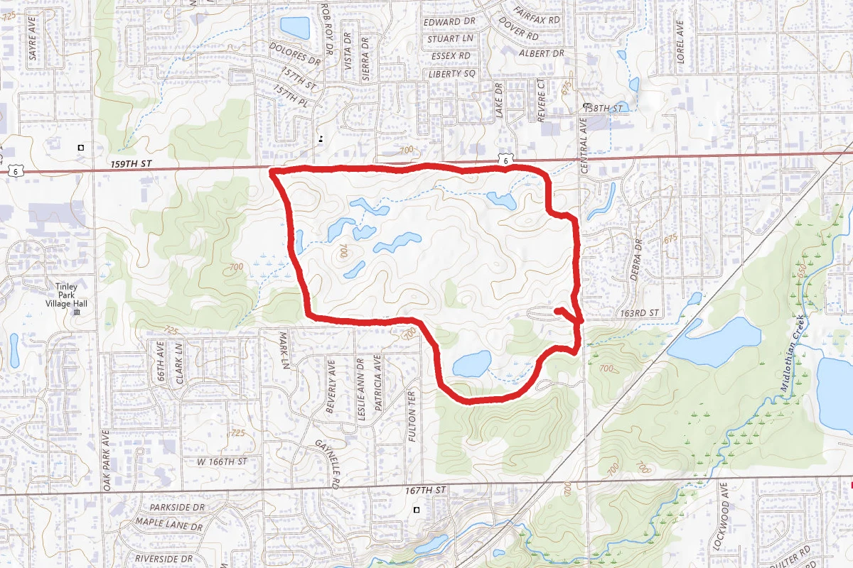 Tinley Creek Purple Trail Loop