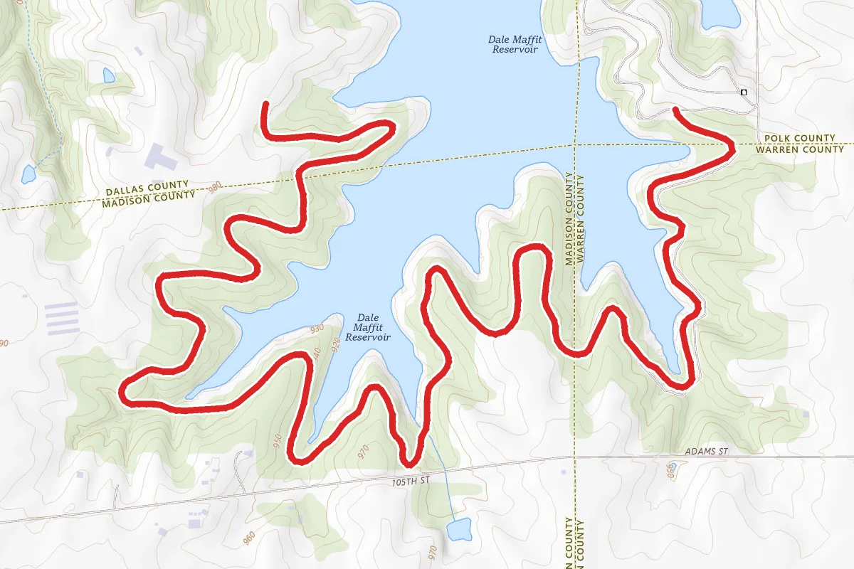 Dale Maffitt Reservoir Trail