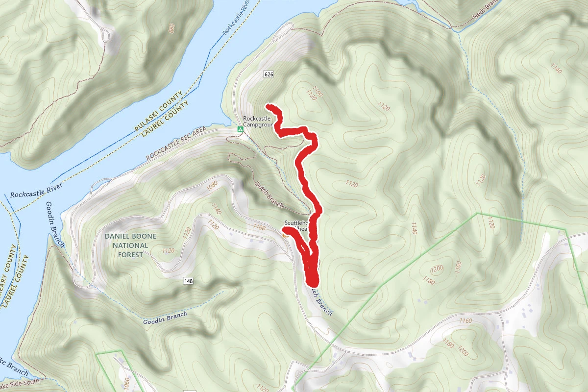 Scuttlehole Overlook via 404A Trail