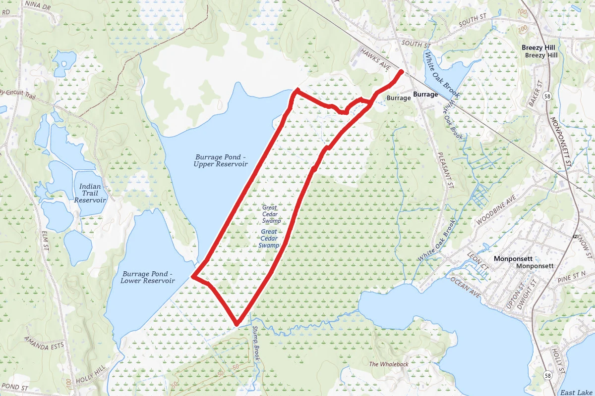 Burrage Pond WMA Loop