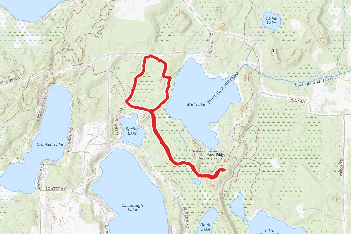 Waterloo Pickney to Lakeview Trail