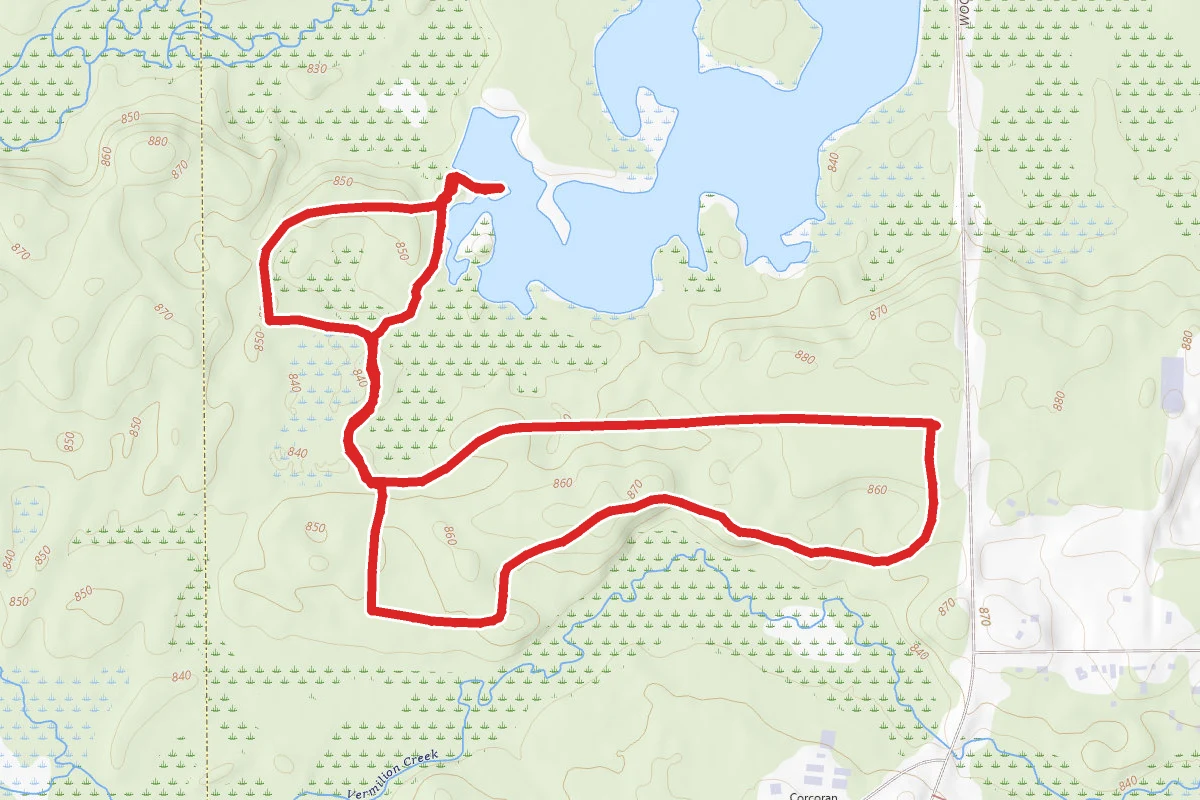 Rose Lake Area Loop