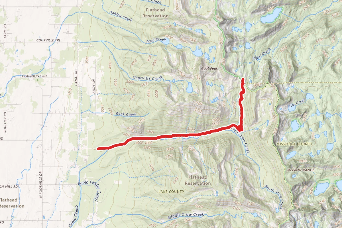 Crow Creek Trail