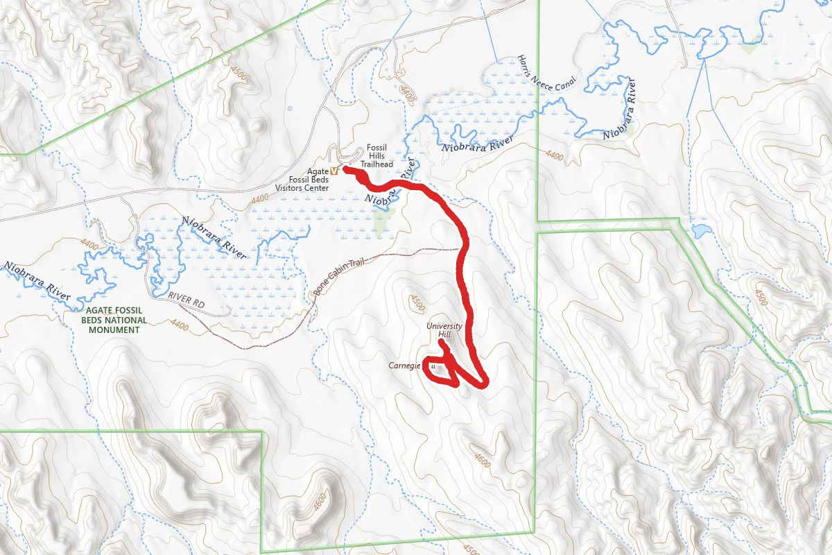 Agate Fossil Beds Trail