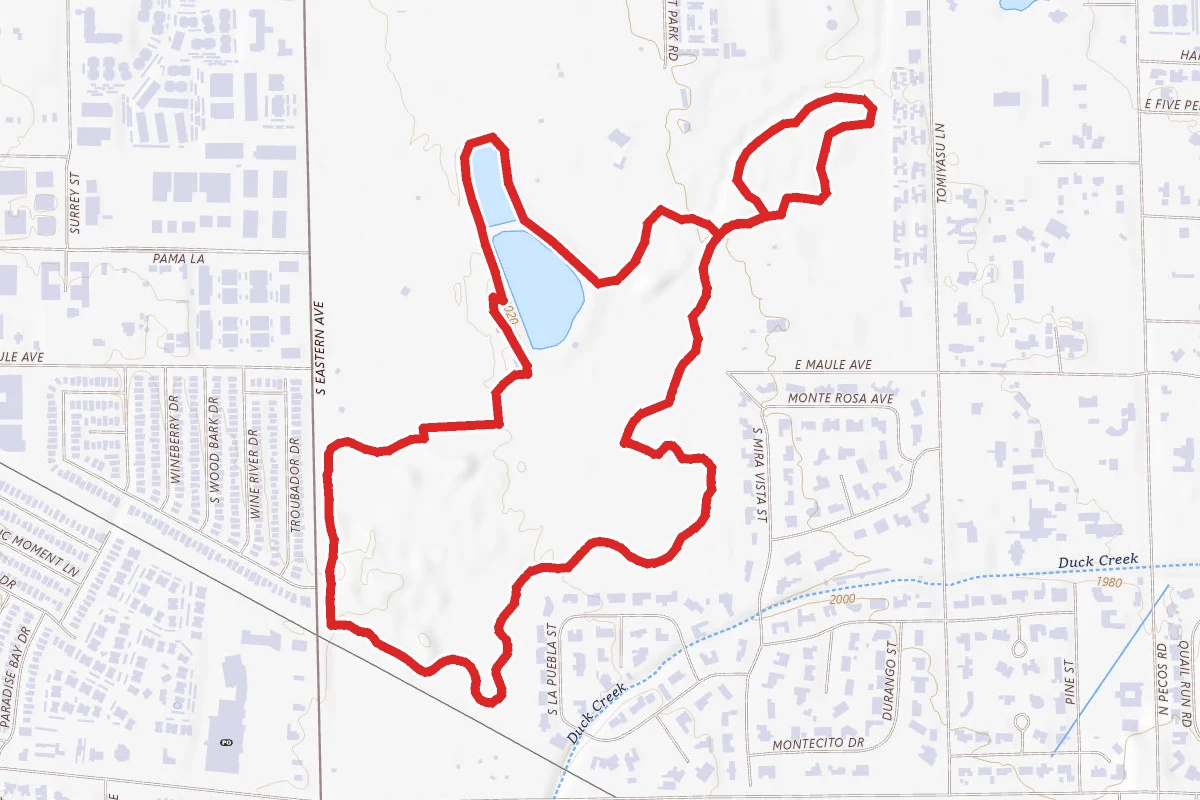 Sunset Lake and Dunes Loop