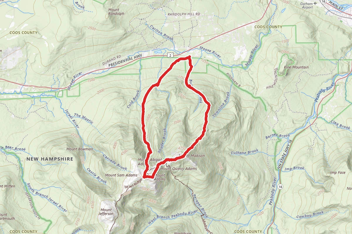 Mount Adams and Madison Loop