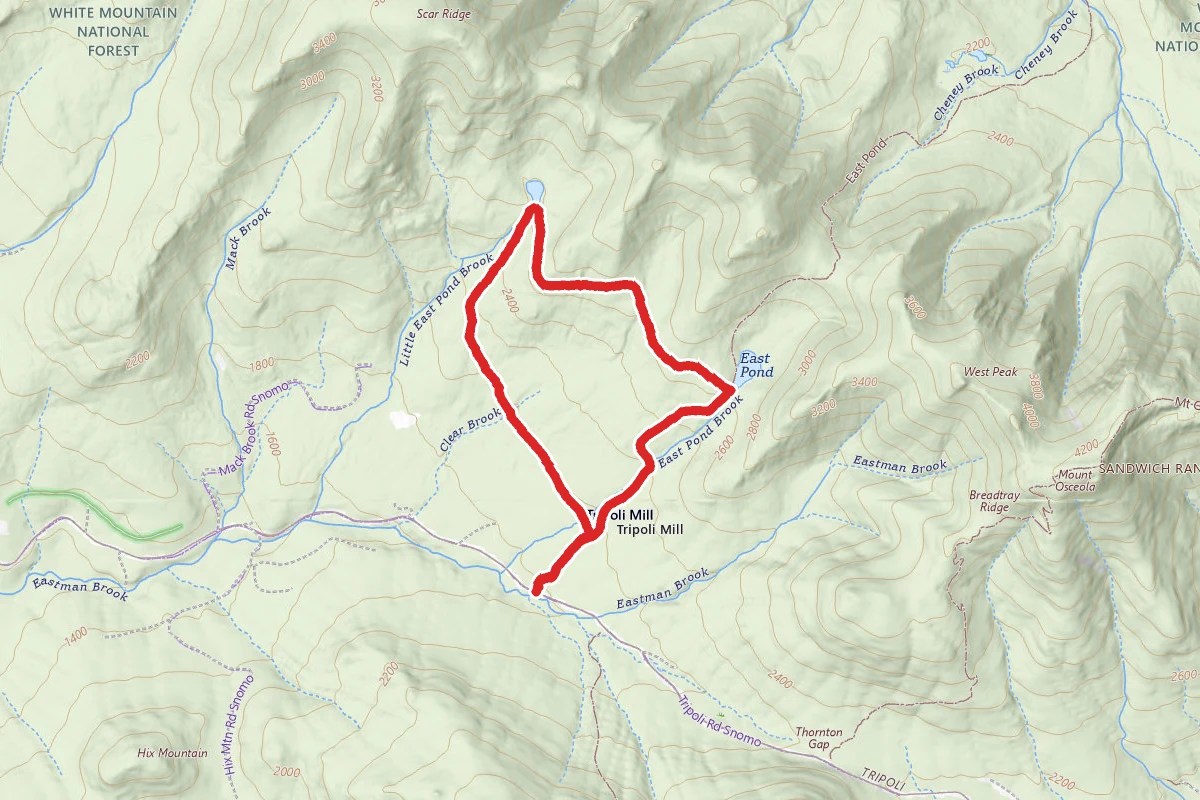 East Pond and Little East Pond Trail Loop