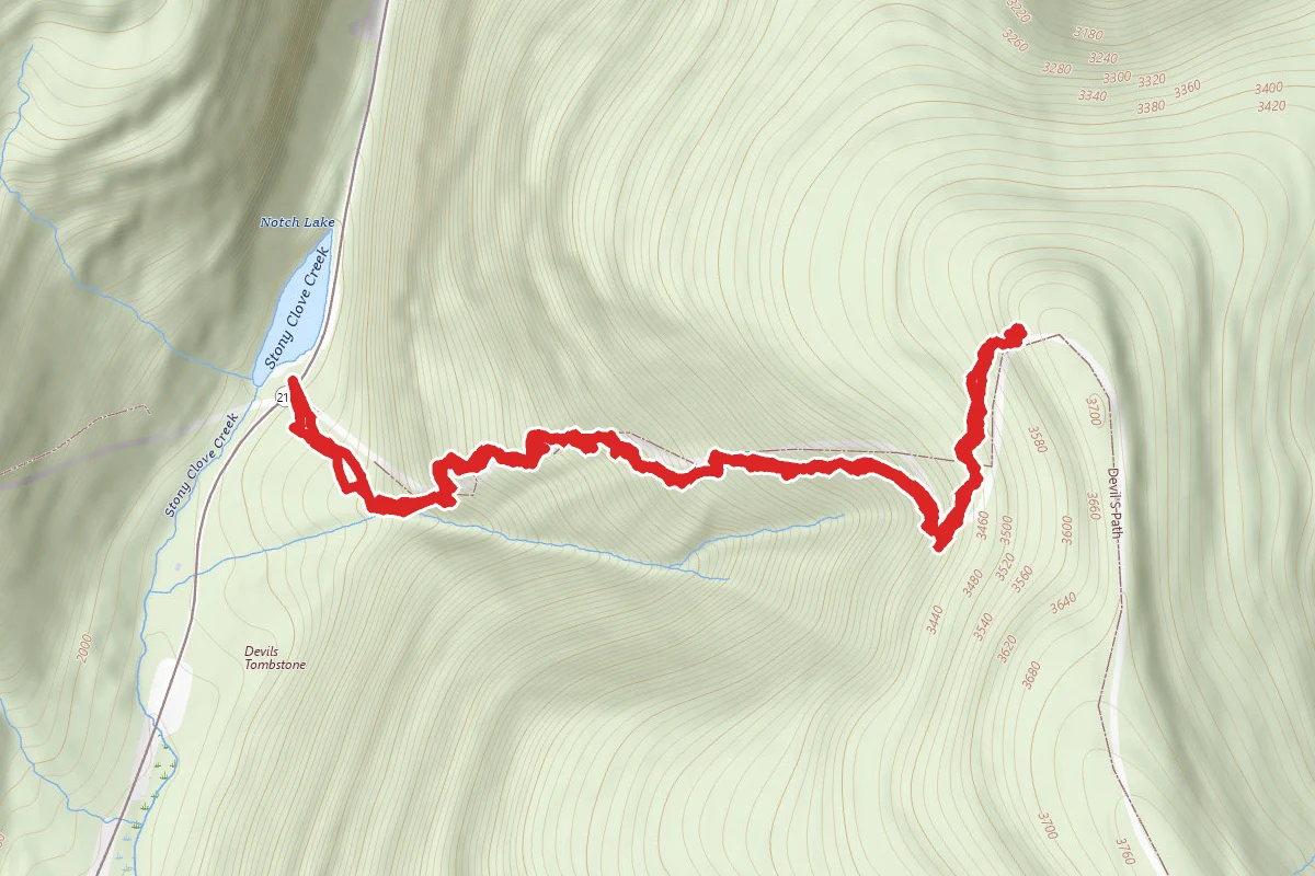 Orchard Point via Devil's Path