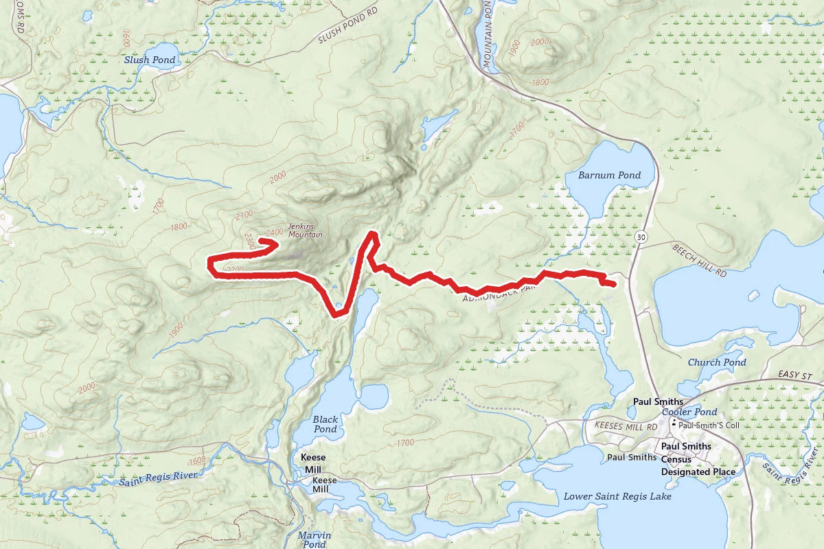 Jenkins Mountain Trail