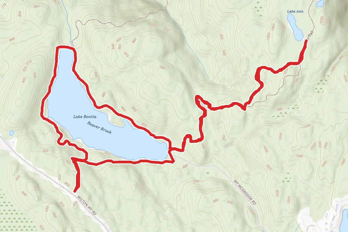 Lake Bonita and Lake Ann