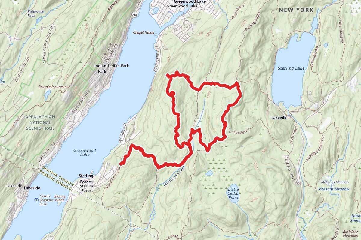 Fire Tower and Bare Rock Trail Loop