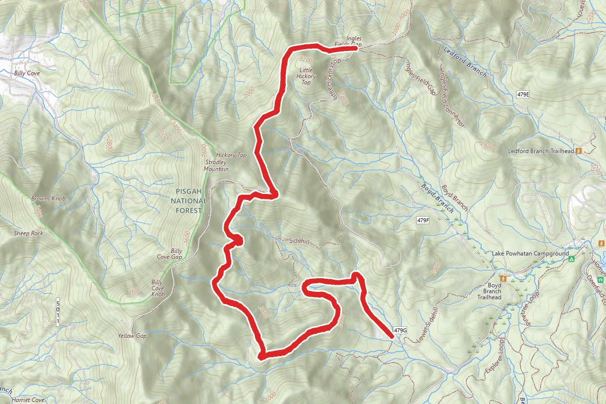 Greens Lick Trail