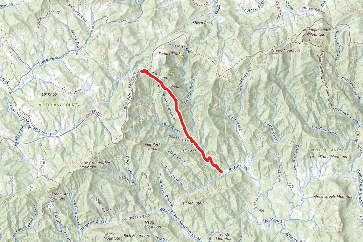 Bluff Ridge Primitive Trail