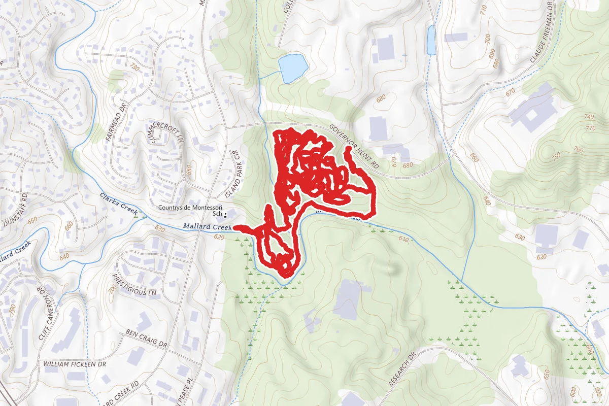 University Research Trail