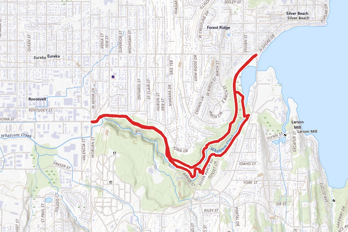 Whatcom Creek Trail Loop