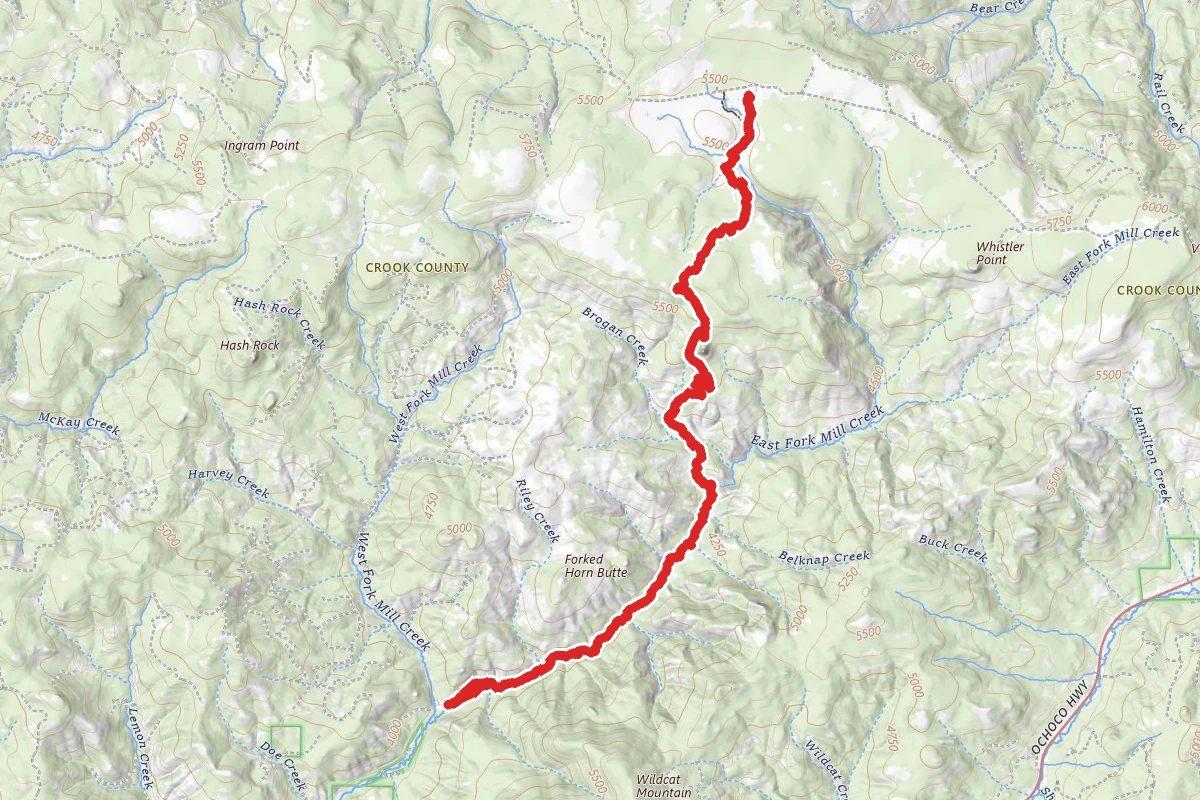 Twin Pillars Trail