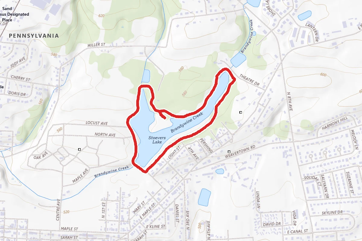 Stoevers Main Trail